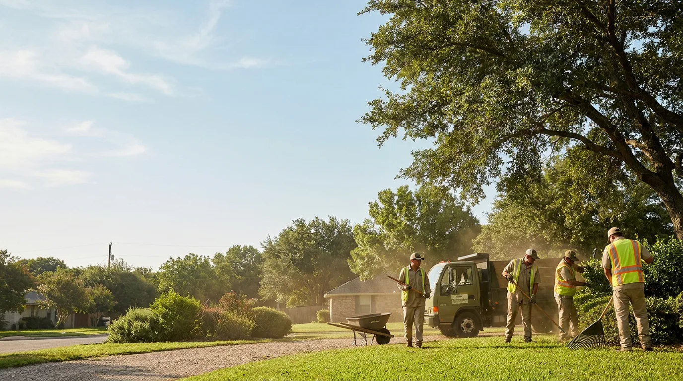Landscaping in Mannsville, OK near me